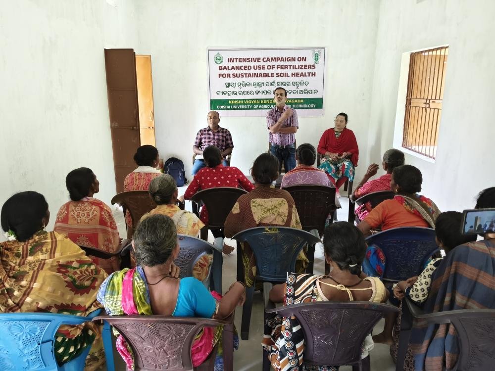 Campaign on Balance use of fertilizer